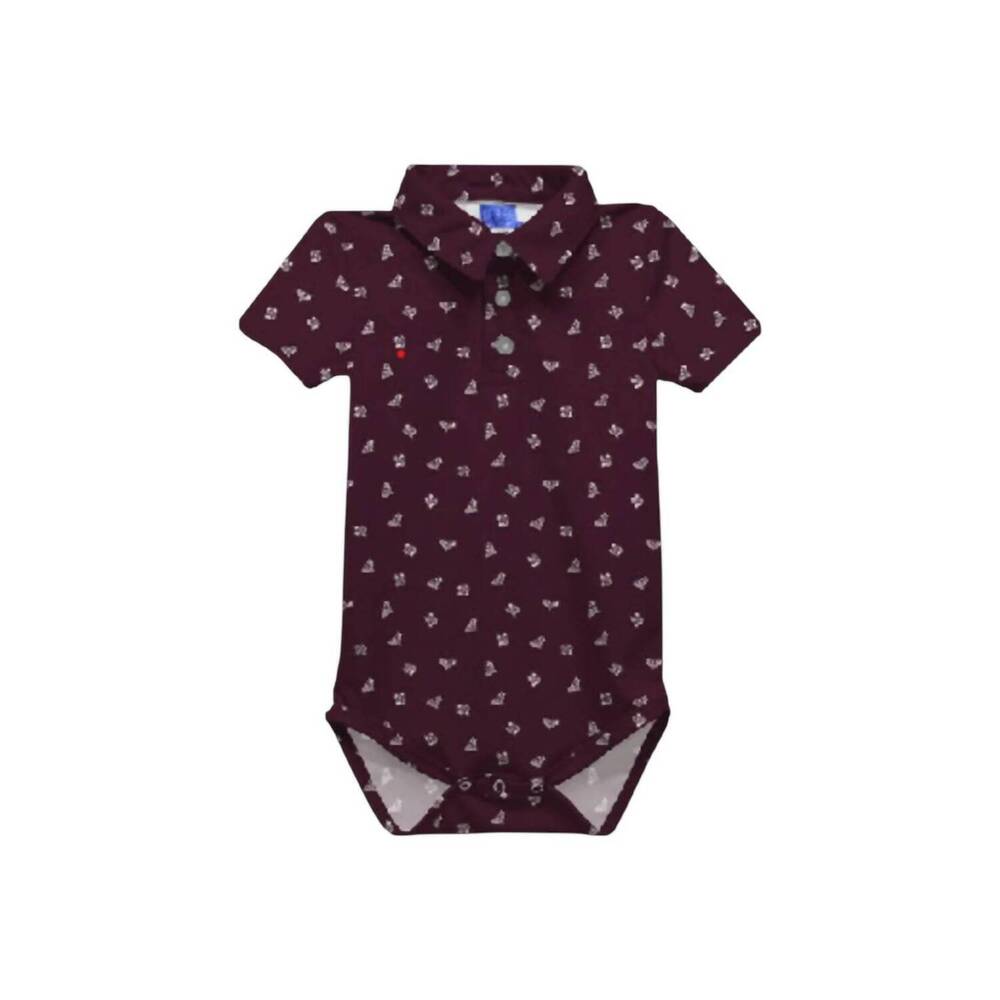 NEW VIVE LA FETE kid's texas a&m logo polo onesie in maroon